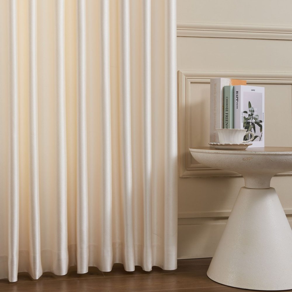 Finley Faux Satin Polyester Curtains