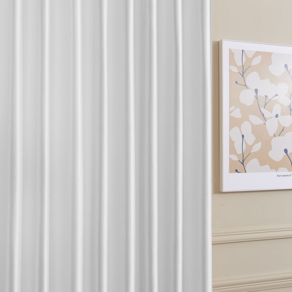 Finley Faux Satin Polyester Curtains