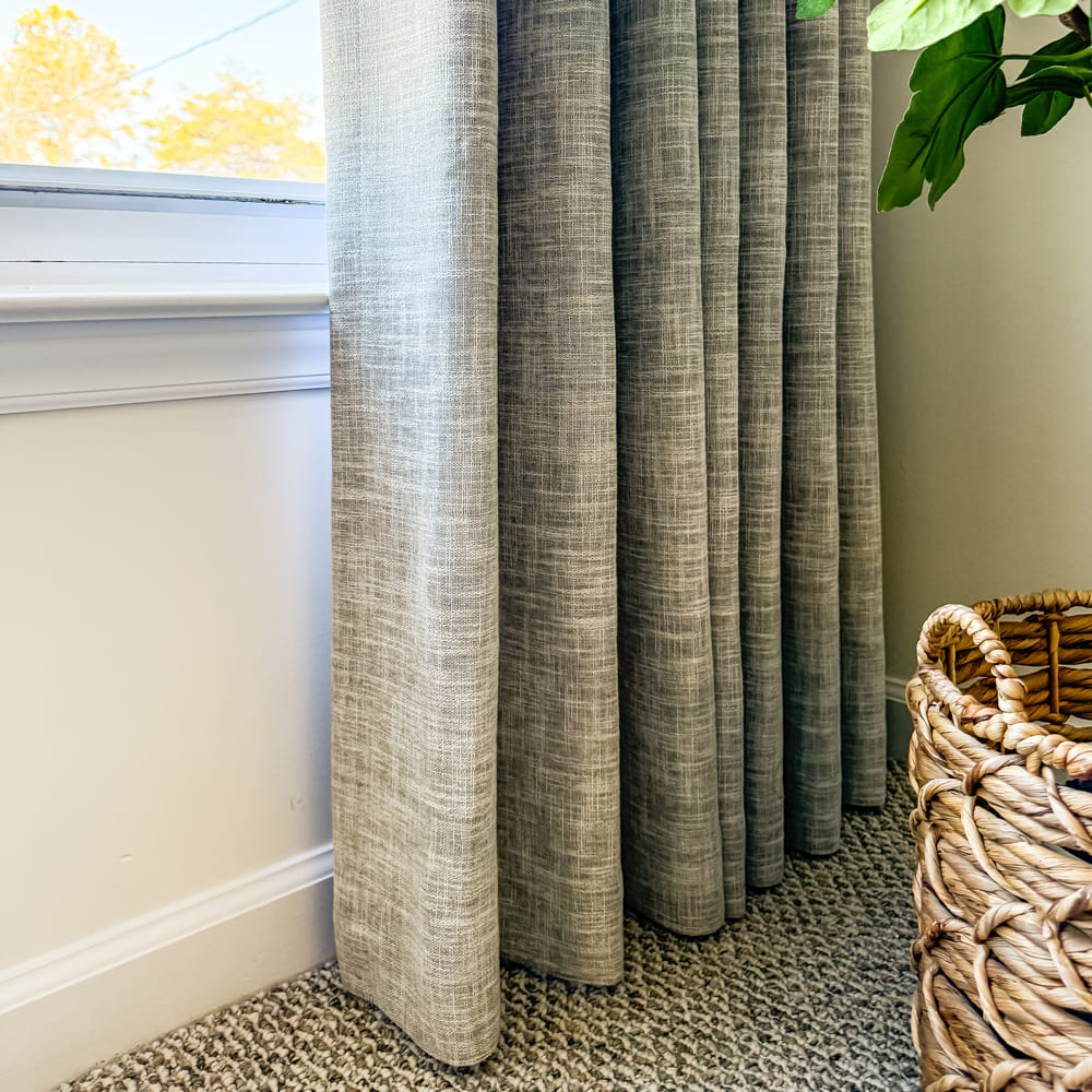 Gabriel 100% Blackout Linen Thermal Curtains