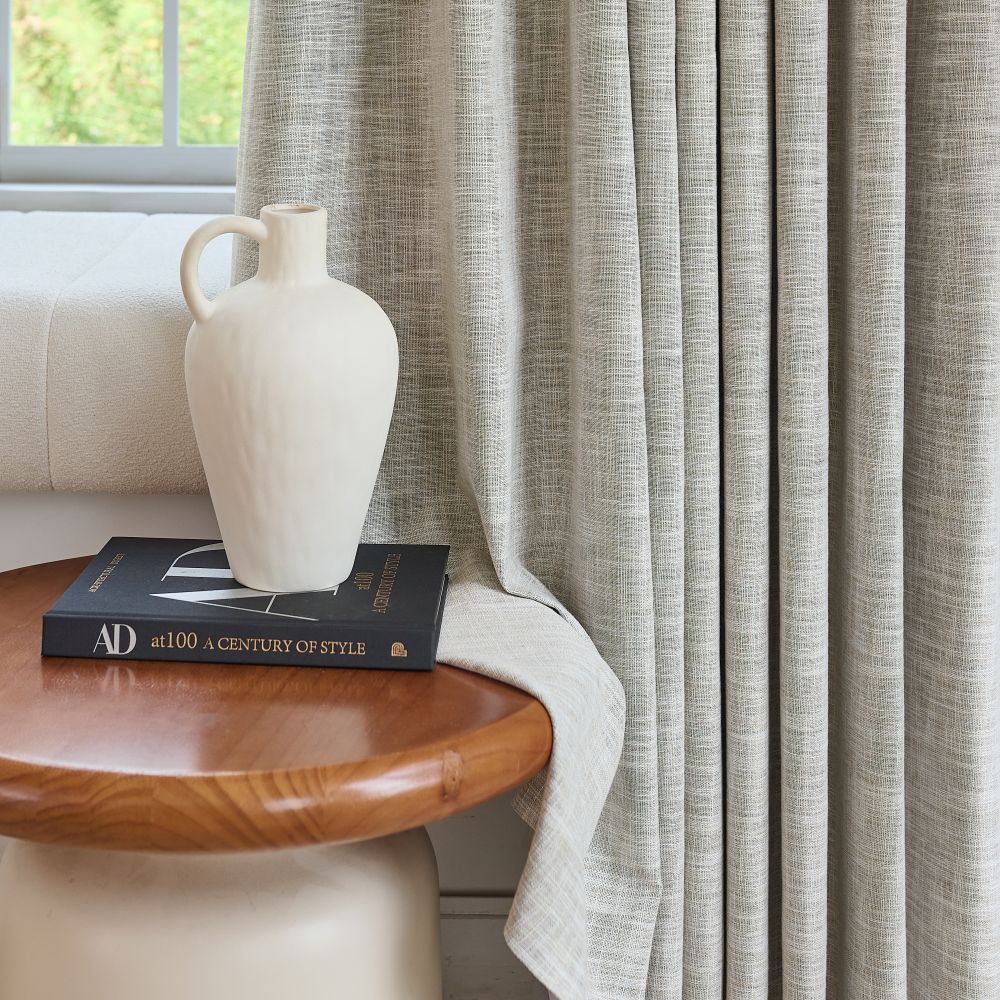 Gabriel 100% Blackout Linen Thermal Curtains