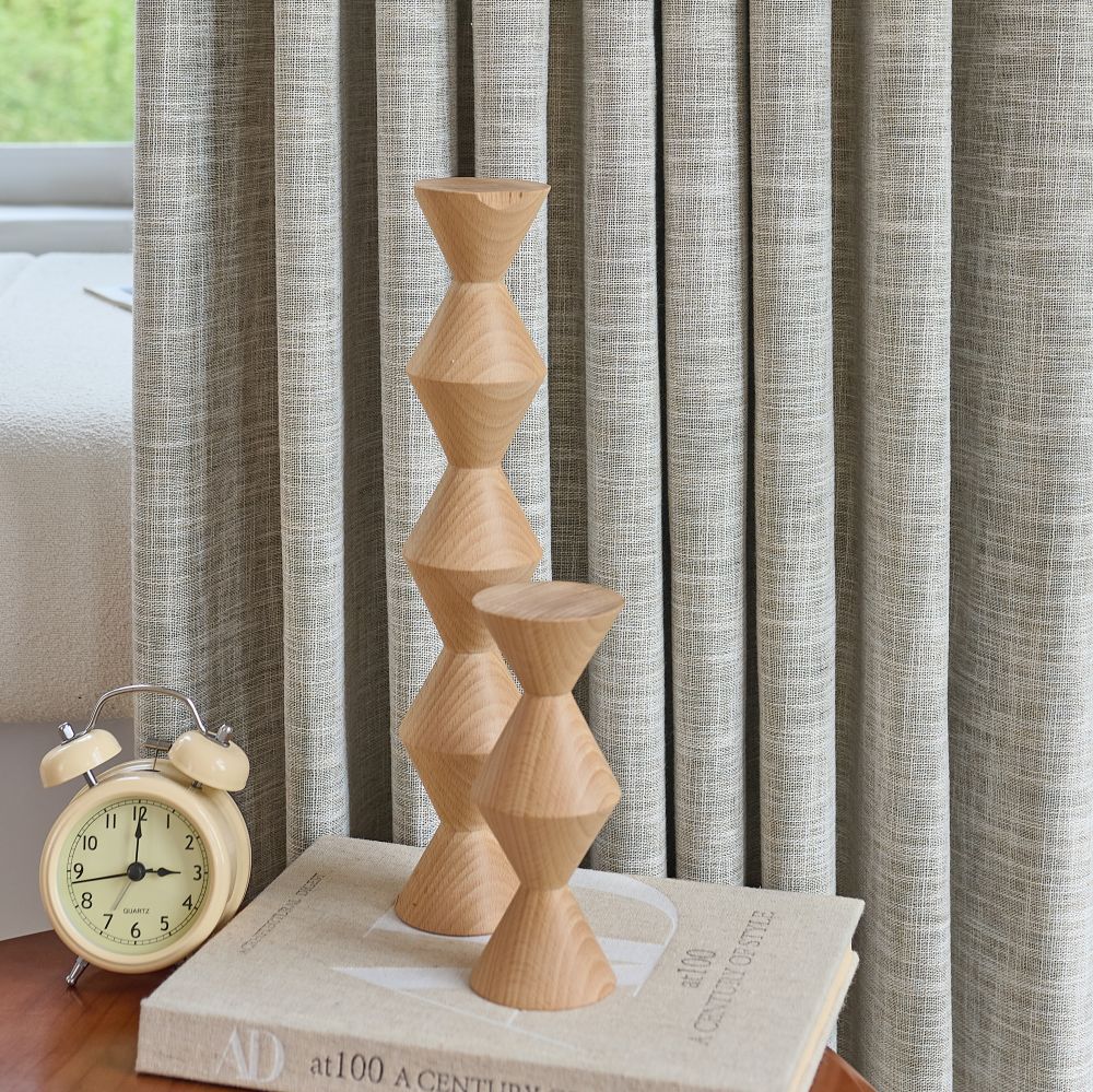 Gabriel 100% Blackout Linen Thermal Curtains