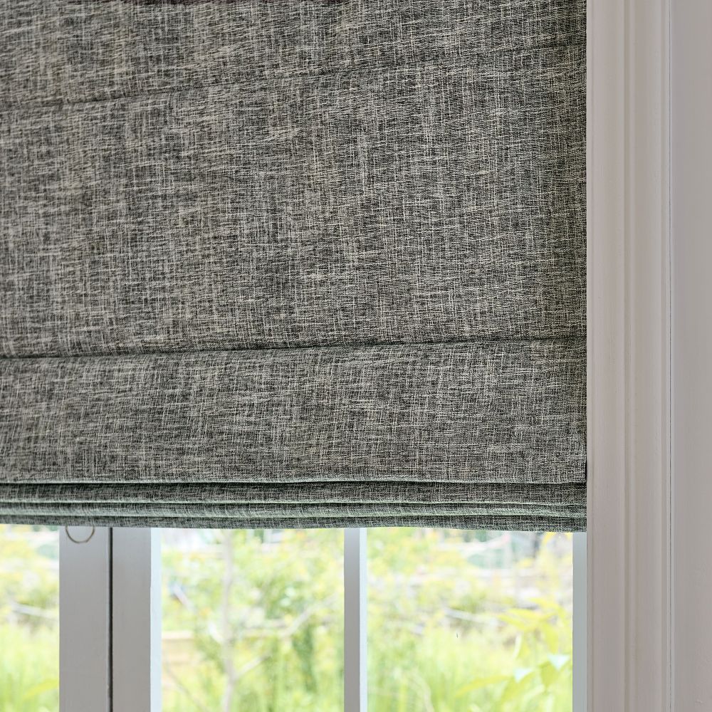 Gabriel Linen Blackout Roman Shade