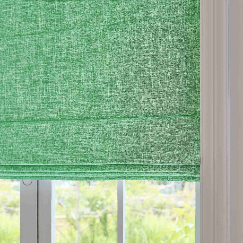 Gabriel Linen Blackout Roman Shade