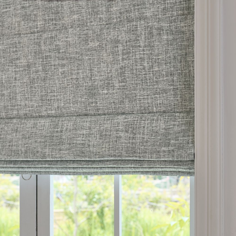 Gabriel Linen Blackout Roman Shade