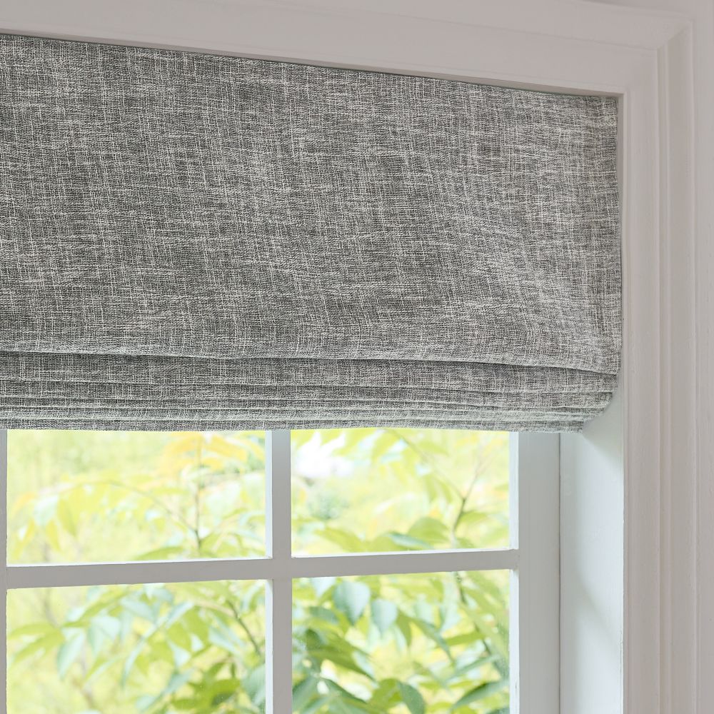 Gabriel Linen Blackout Roman Shade