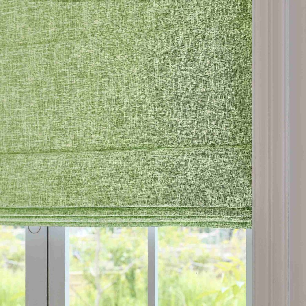 Gabriel Linen Blackout Roman Shade