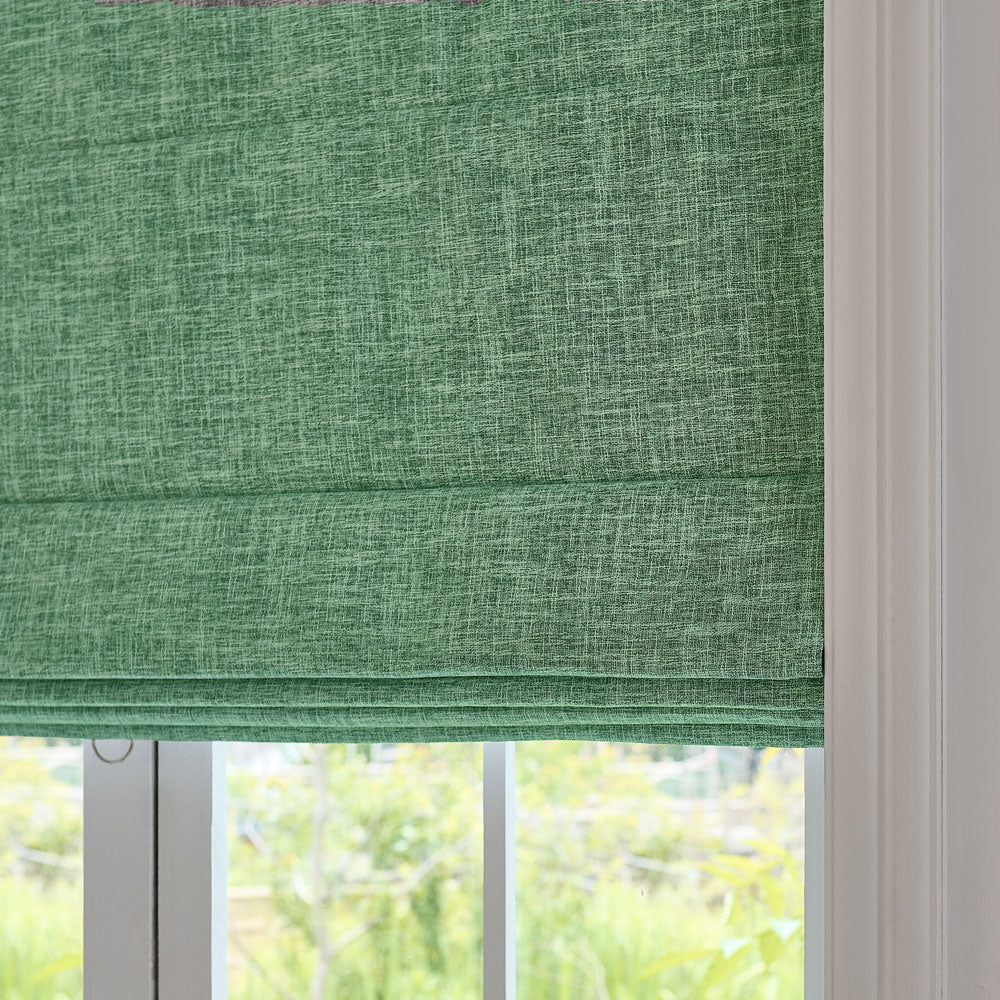 Gabriel Linen Blackout Roman Shade