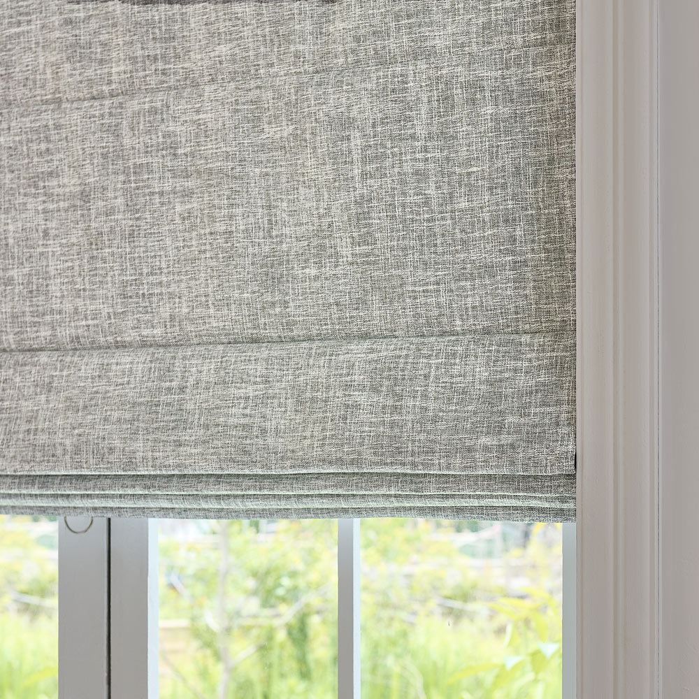 Gabriel Linen Blackout Roman Shade