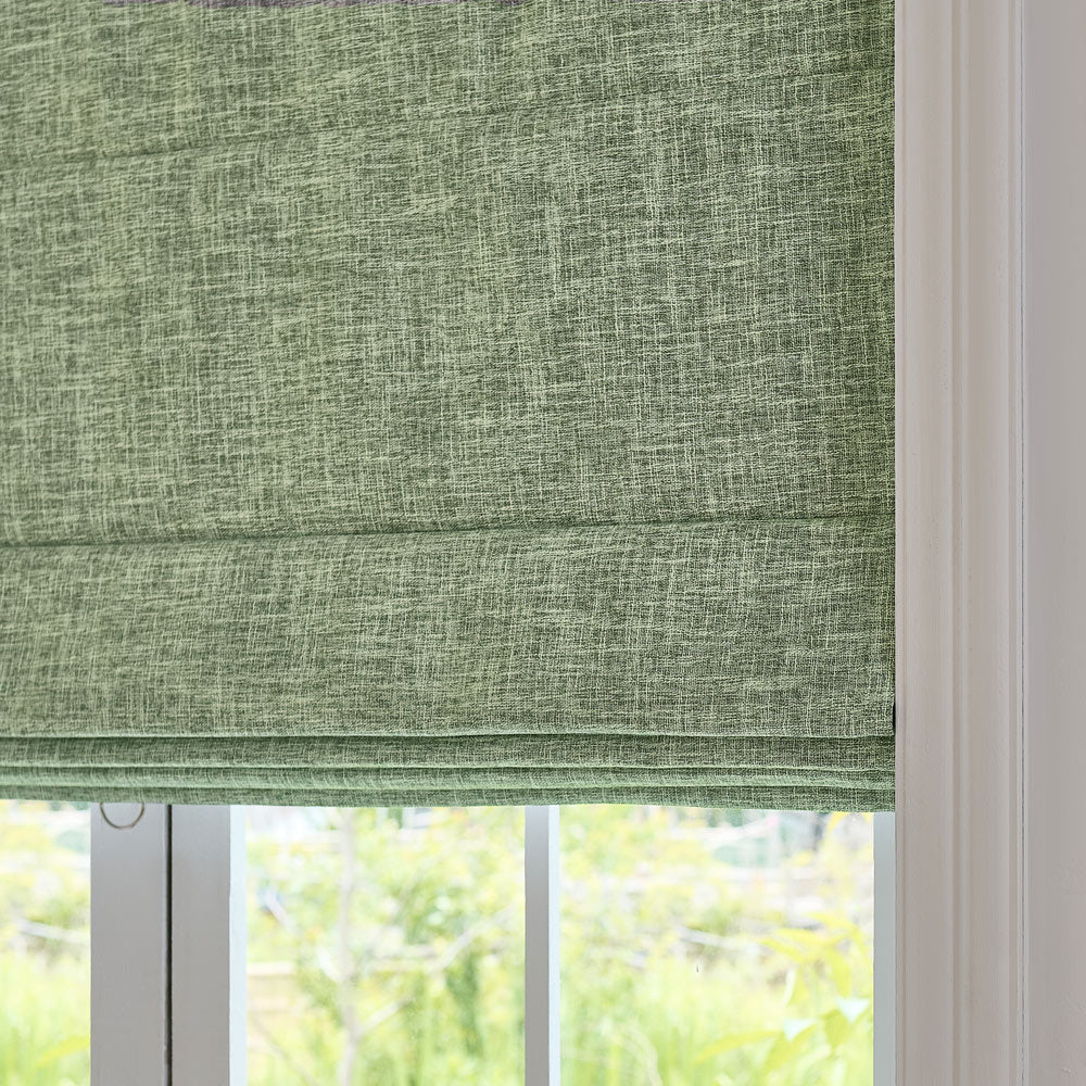 Gabriel Linen Blackout Roman Shade