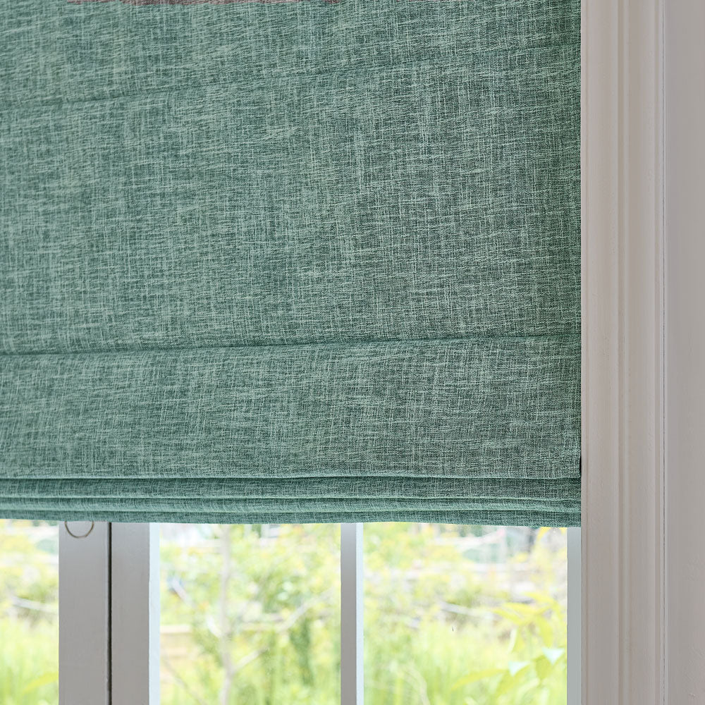 Gabriel Linen Blackout Roman Shade