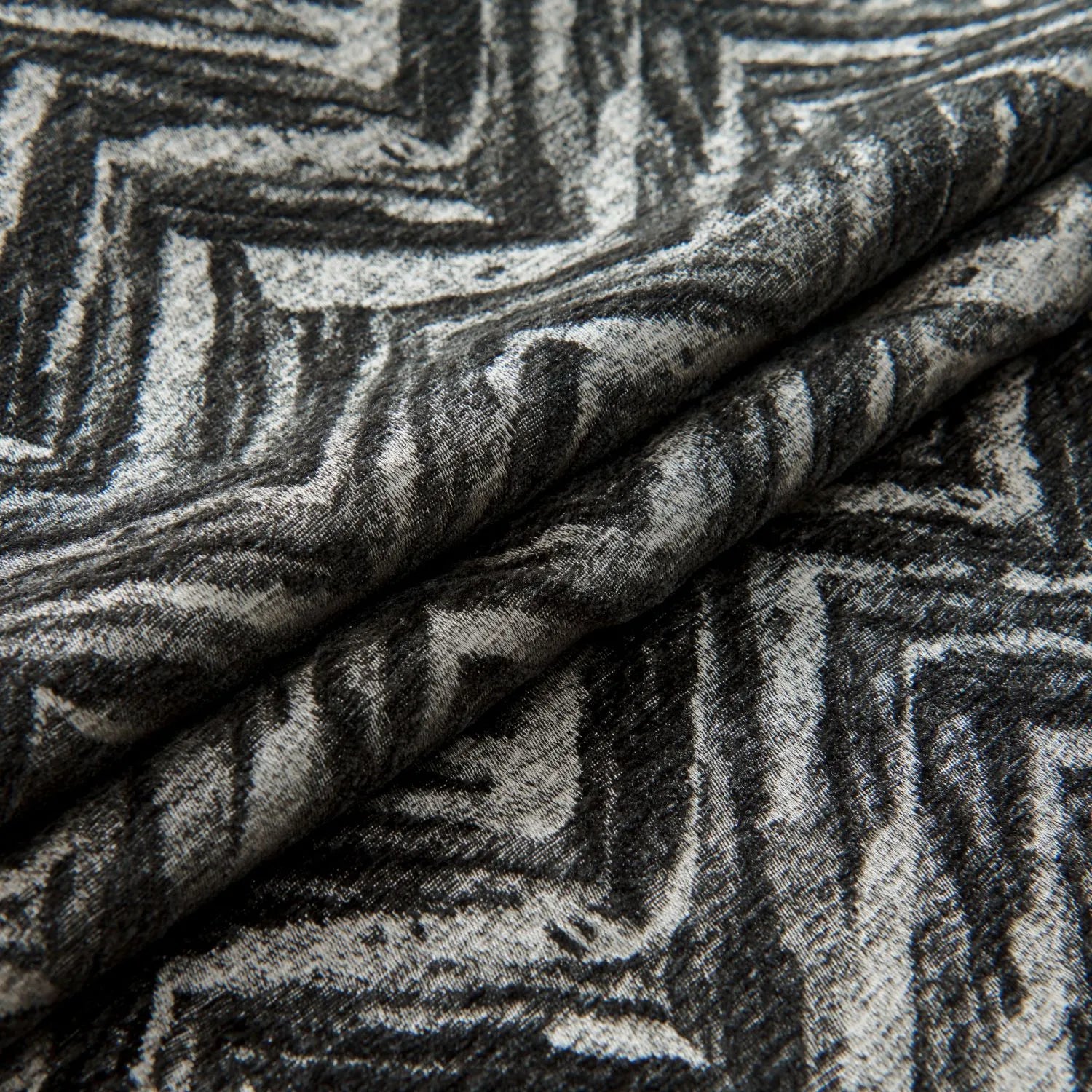 Gary Soft Herringbone Jacquard Curtains