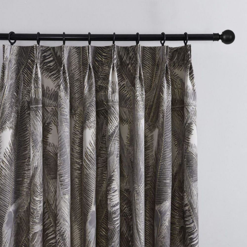 Gemma Palms Leaf Patterned Curtains