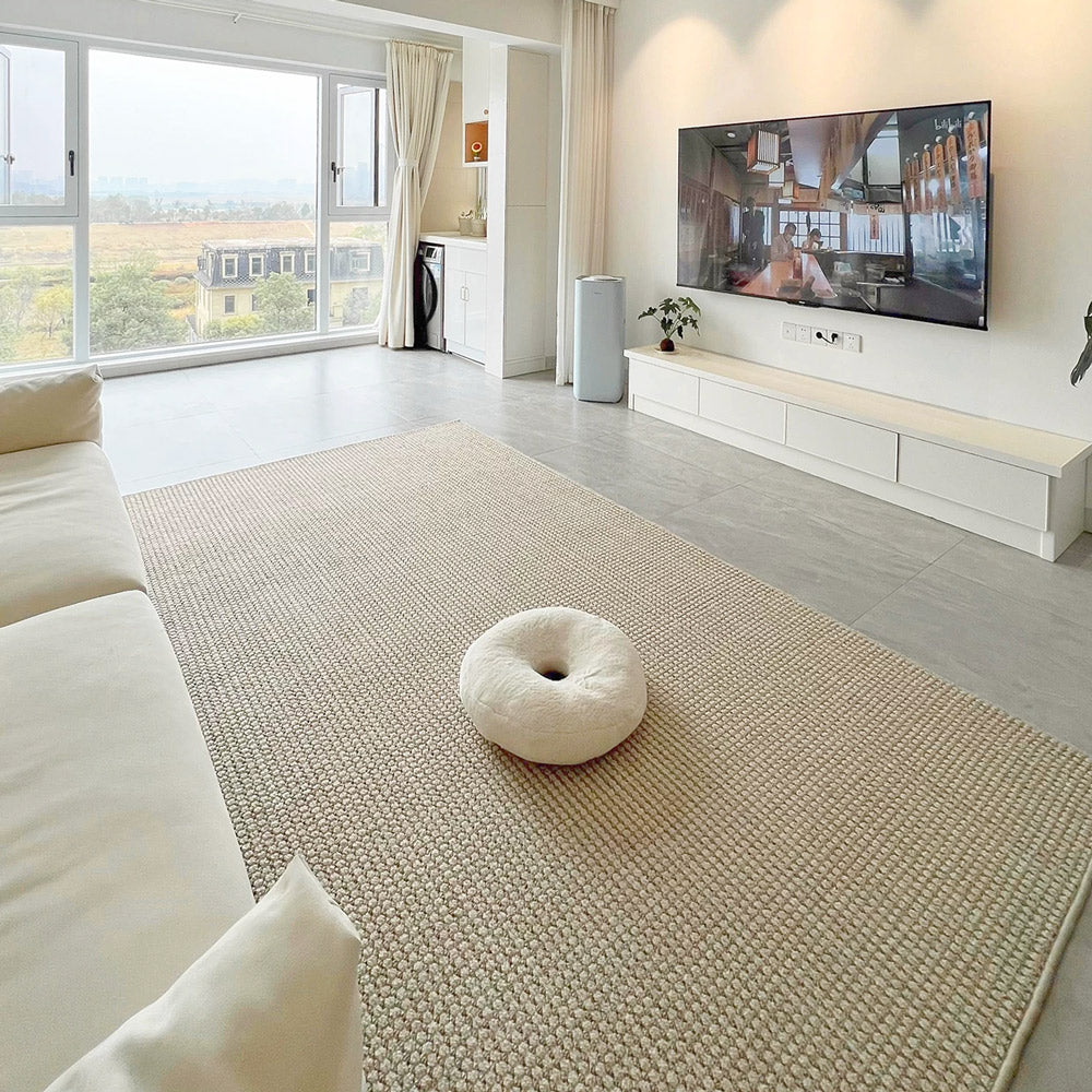 Giverny Texture Loop Weave Custom Wool Rug
