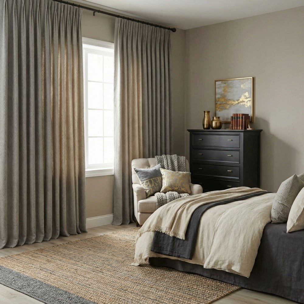 Grace Delicate Diamond Custom Curtains