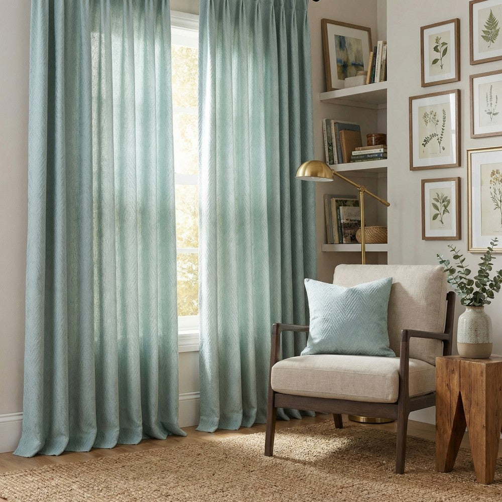 Grace Delicate Diamond Custom Curtains
