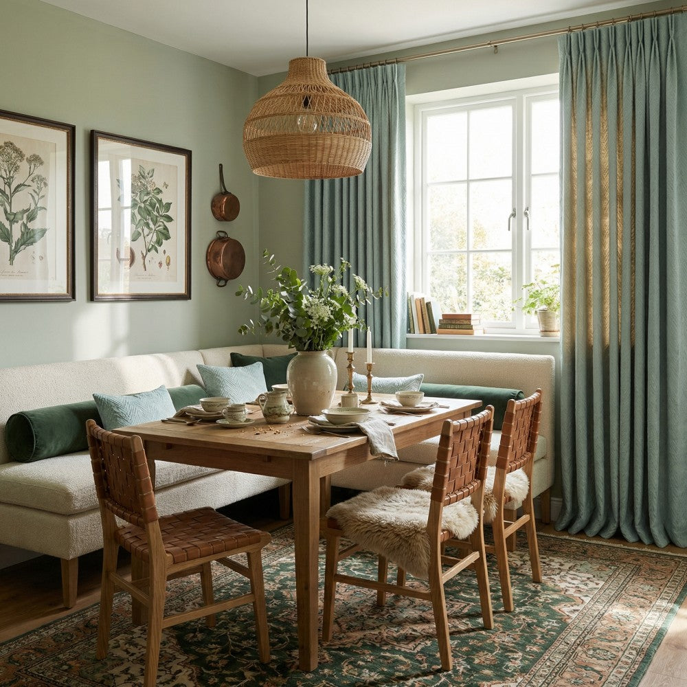 Grace Delicate Diamond Custom Curtains