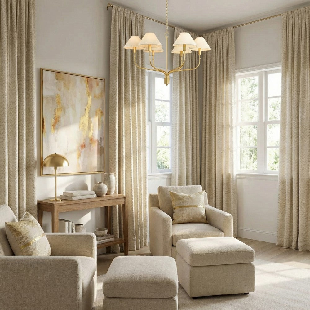 Grace Delicate Diamond Custom Curtains