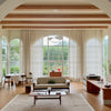 Harlow Plaid Textured Linen Sheer Curtains