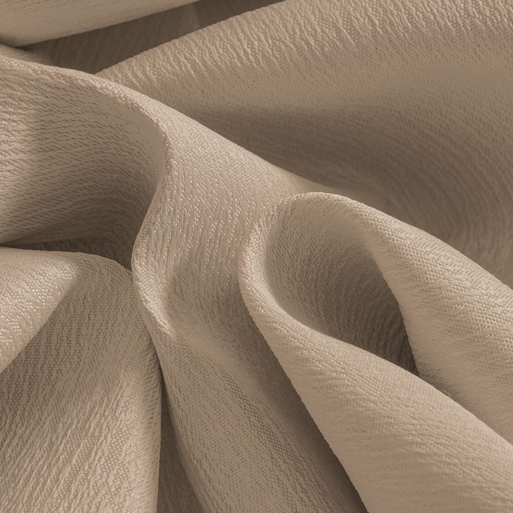 Hearty Pinstripe Textured 100% Blackout Curtains