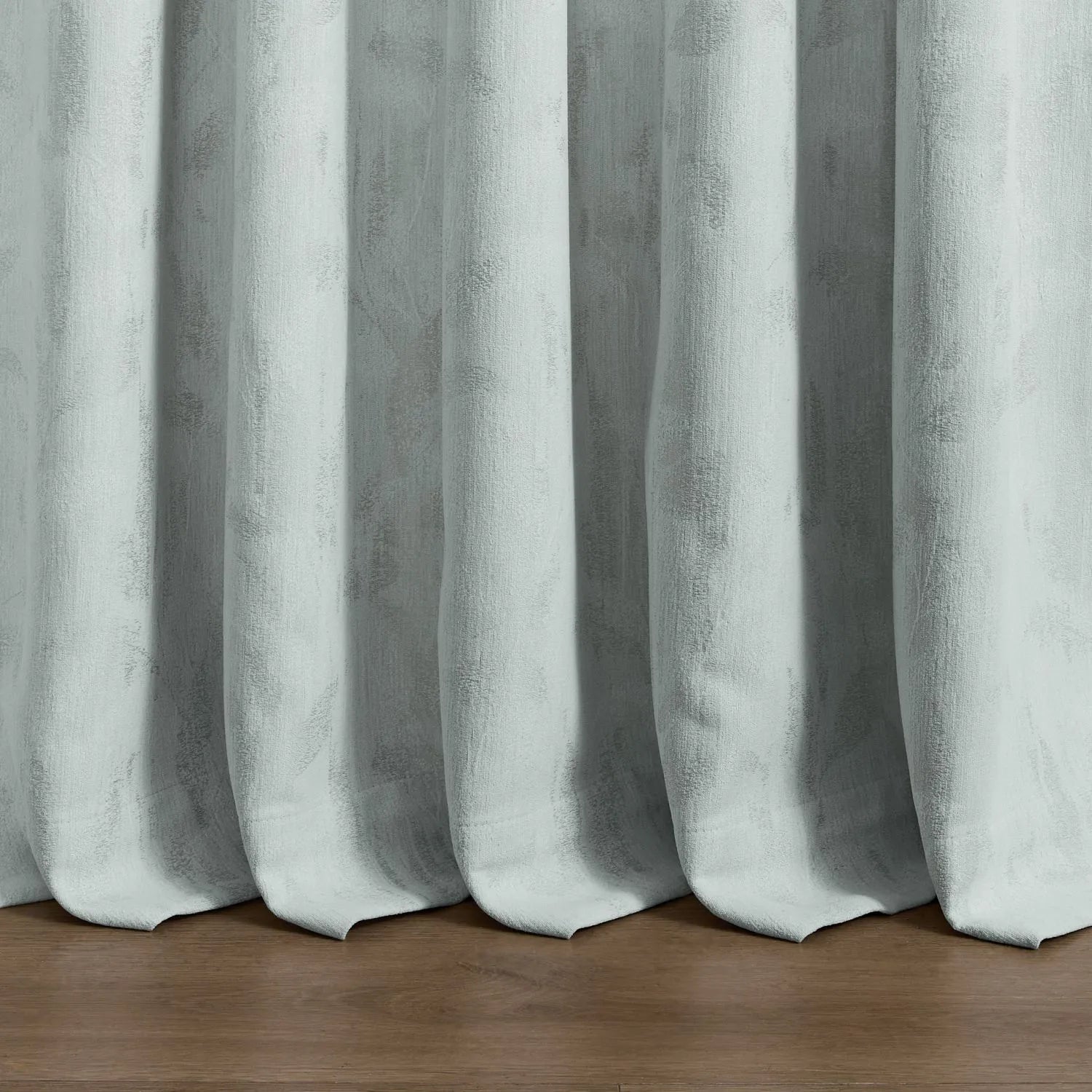 Iris Chenille-like Subtle Damask Curtains