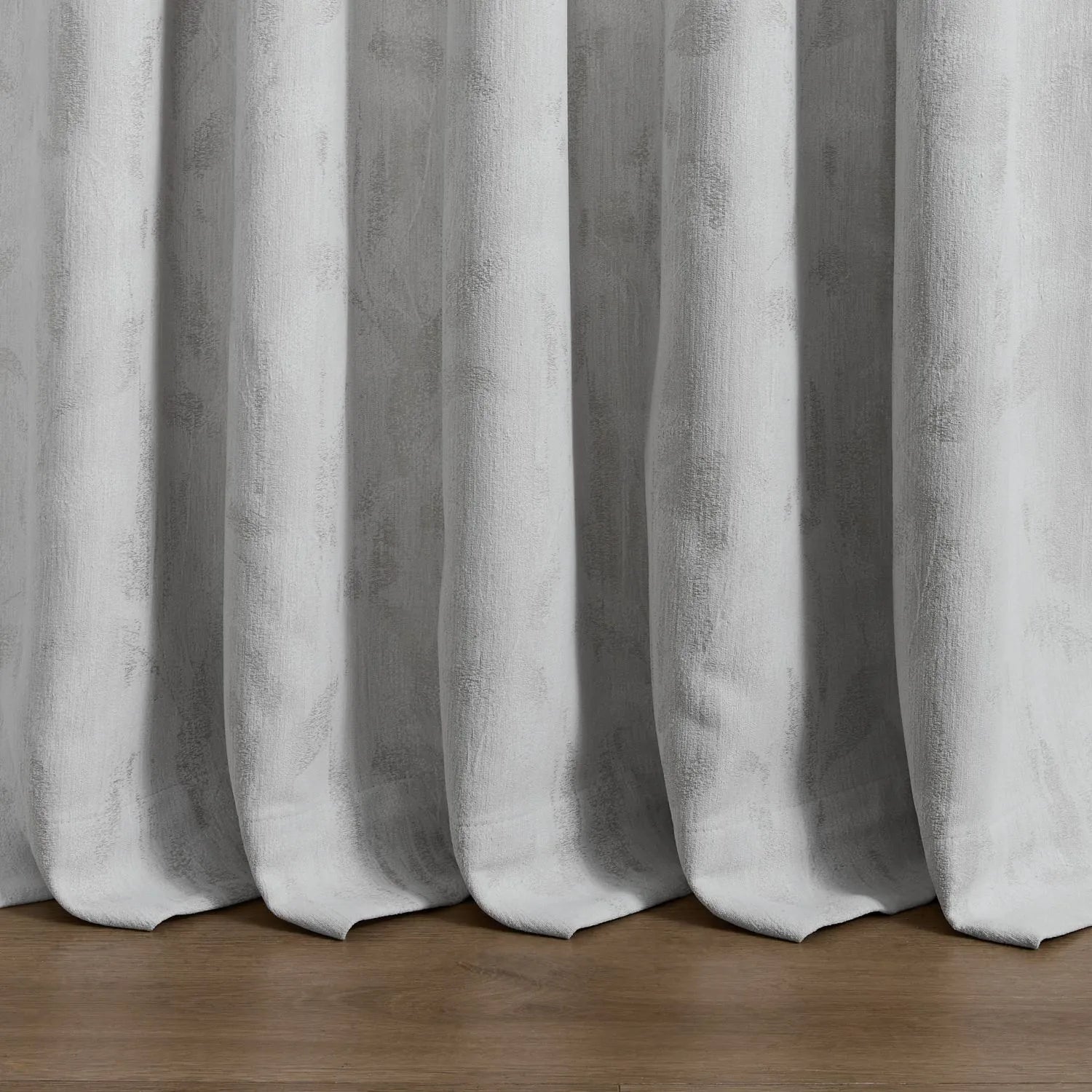 Iris Chenille-like Subtle Damask Curtains