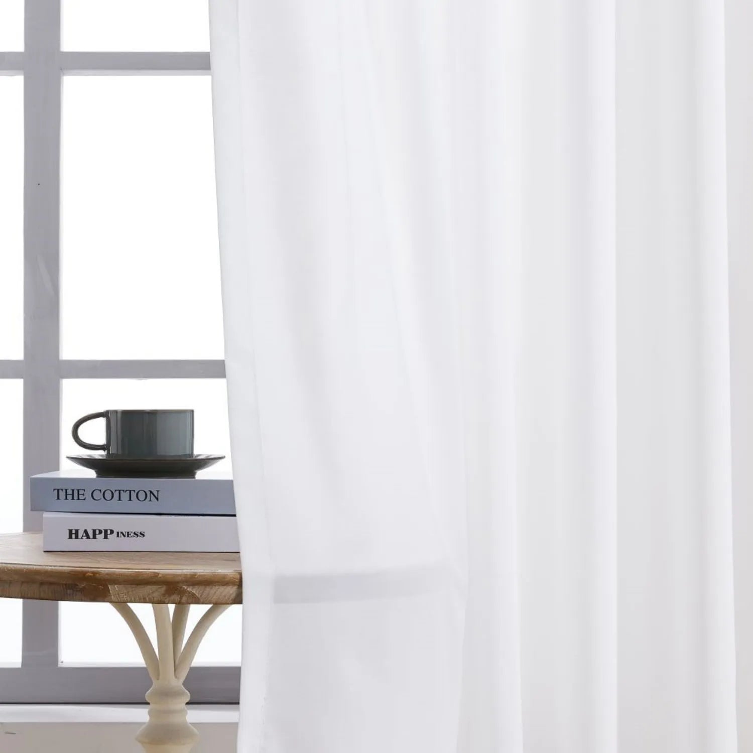 Joy Silky Phantom Sheer Curtains