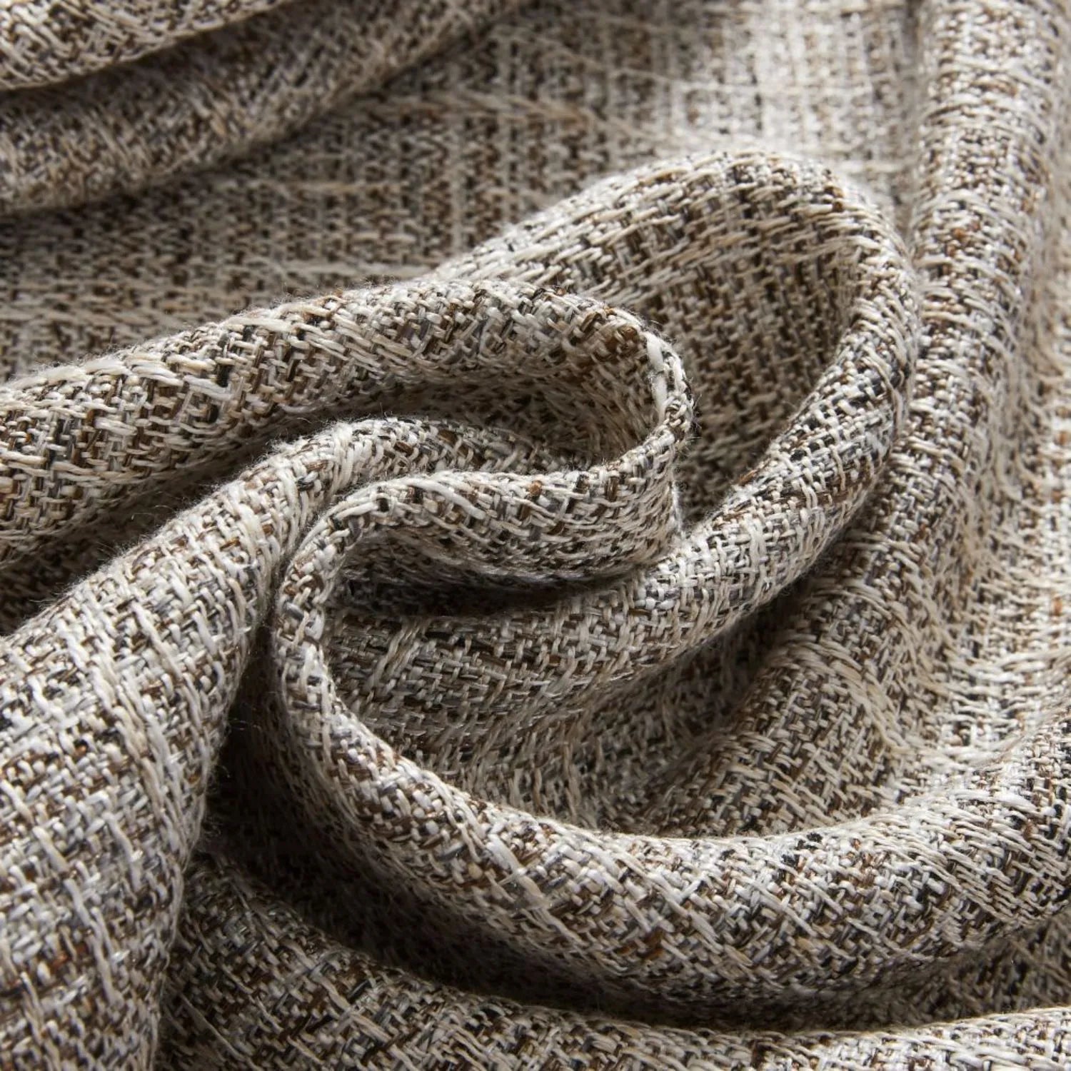 Juno Wood Grain Rough Textured Curtains