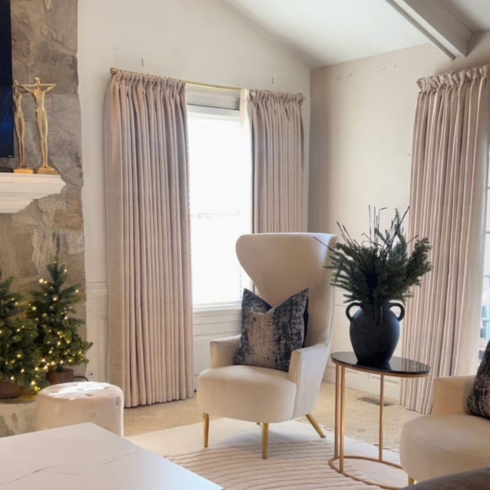 Kai Abstract Textured Curtains