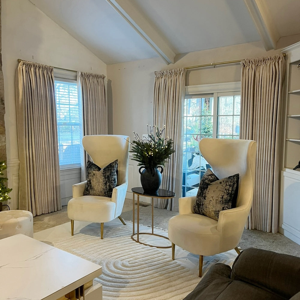 Kai Abstract Textured Curtains