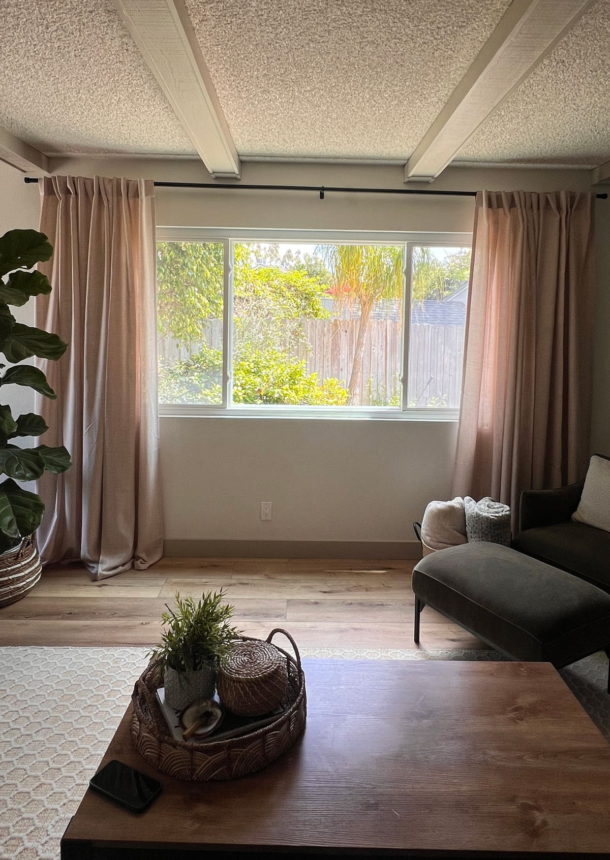 Keily - Linen Texture Curtains Creating Casual Hues