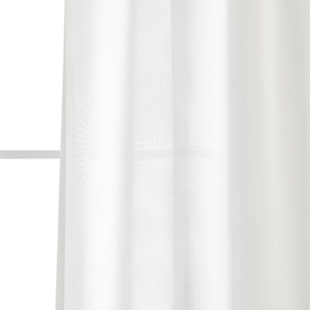 Keira Embossed Fireworks Sheer Curtains