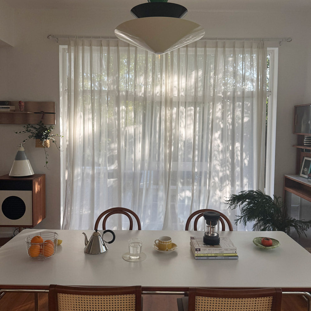 Kodi Light Filtering Linen Sheer Curtains