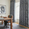 Lily Floral Leaf Jacquard Curtains