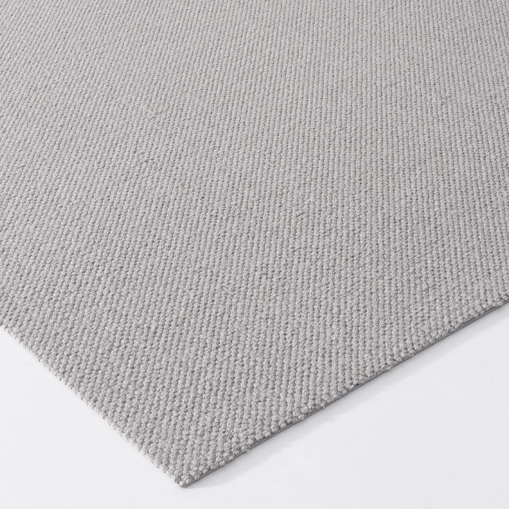 Tapis sur mesure texturé en laine douce Liora