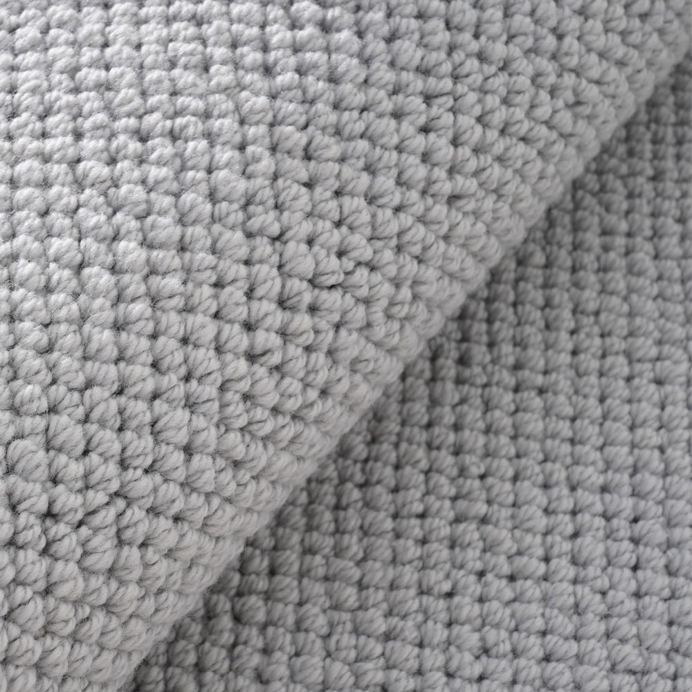 Tapis sur mesure texturé en laine douce Liora