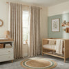 Livia Spring Botanical Print Linen Custom Curtains