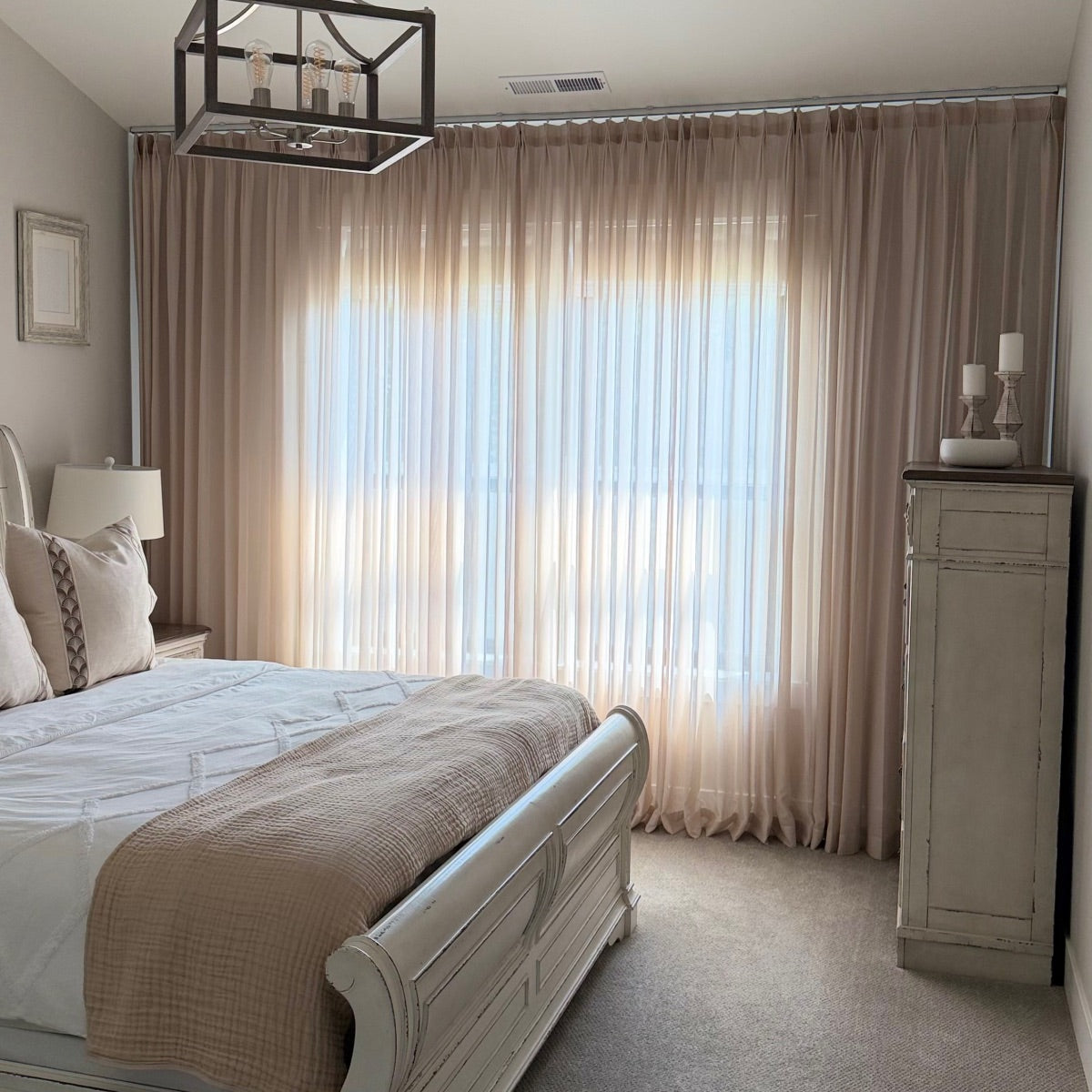 Lucia Linen Cotton Sheer Curtains