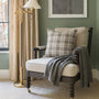 Luma Vintage Plaid Textured Pillow Cover