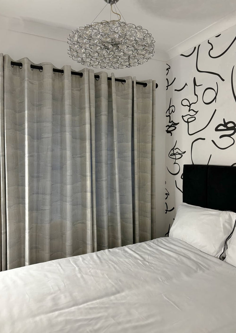 Luster - Subtle Abstract Curtains