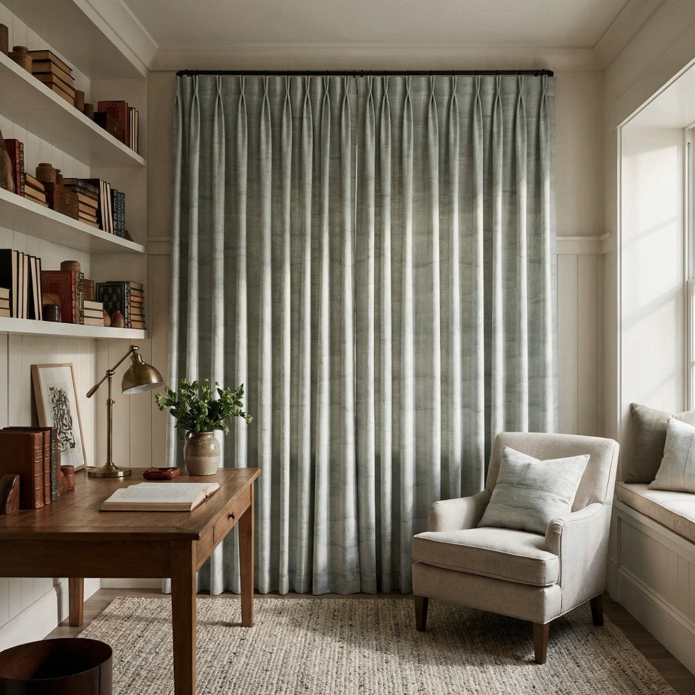 Luster Ripple Abstract Curtains