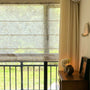 Margaret Yellow Daisy Sheer Roman Shade