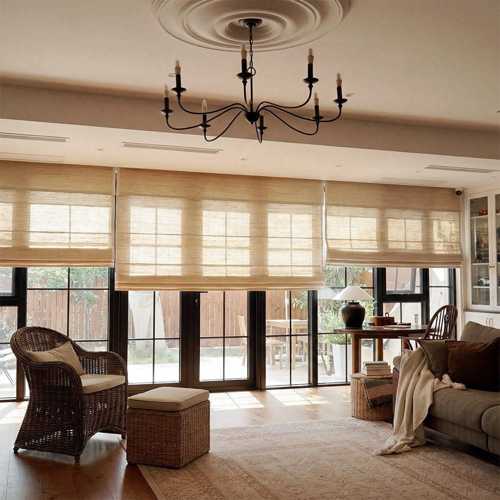Margo Natural 100% Ramie Woven Shade