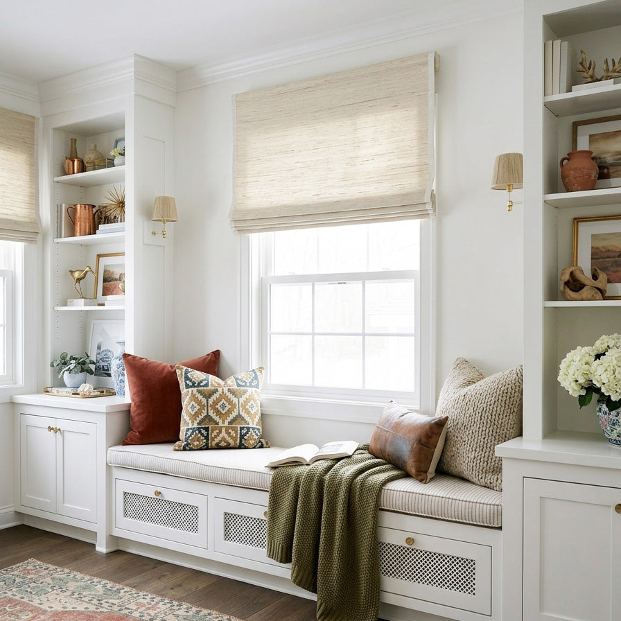 Margo Natural 100% Ramie Woven Shade