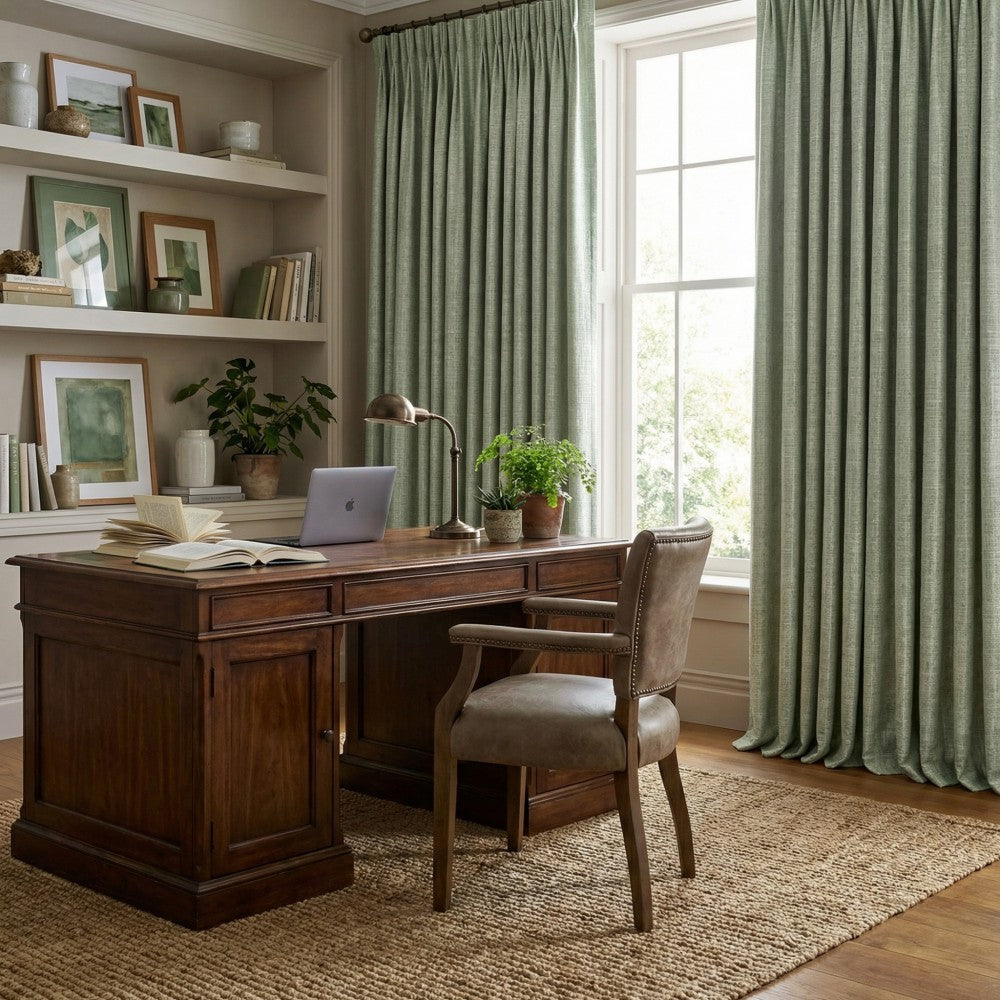 Marti Abstract Stripe Textured Curtains