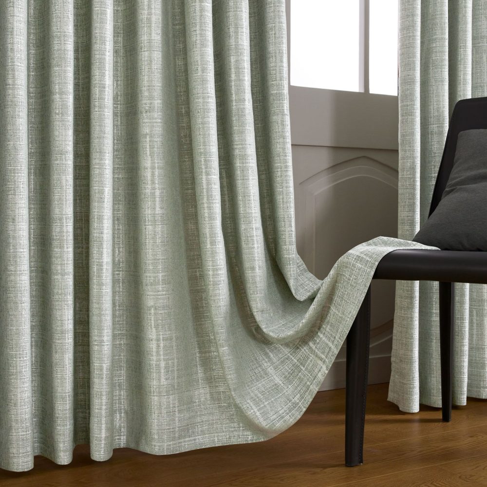 Marti Abstract Stripe Textured Curtains