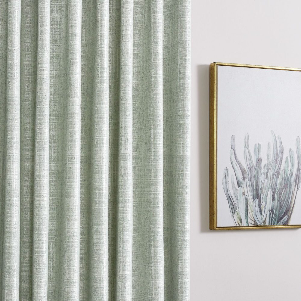 Marti Abstract Stripe Textured Curtains