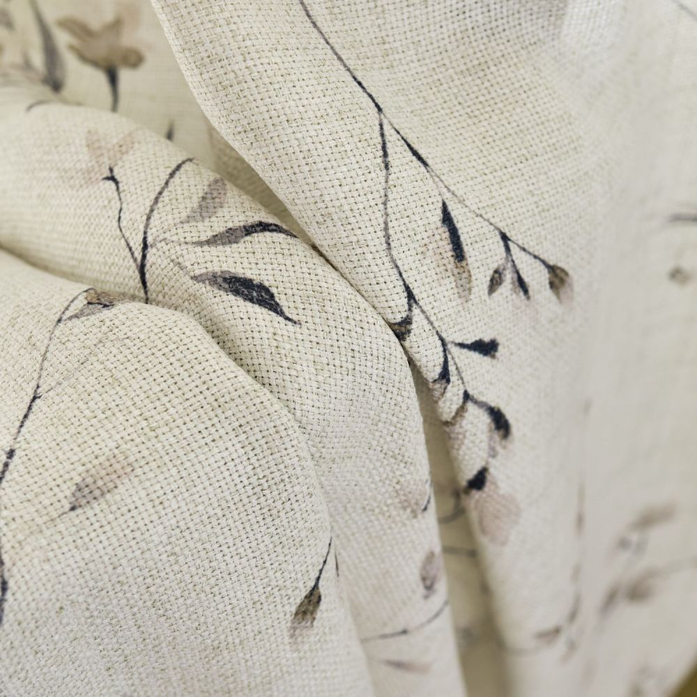 May Flower Sprigs Botanical Printed Curtains