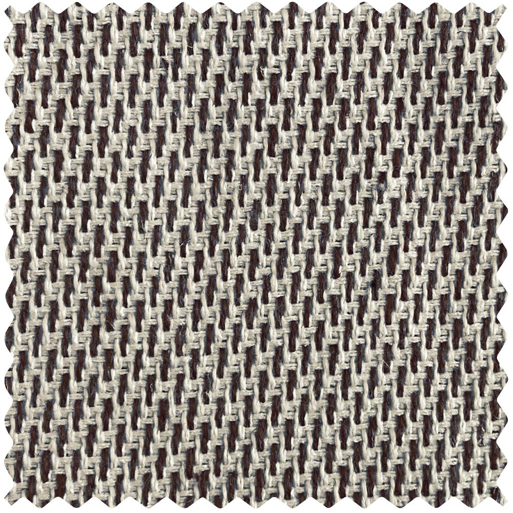 Milo Two-toned Textured Linen Custom Curtains