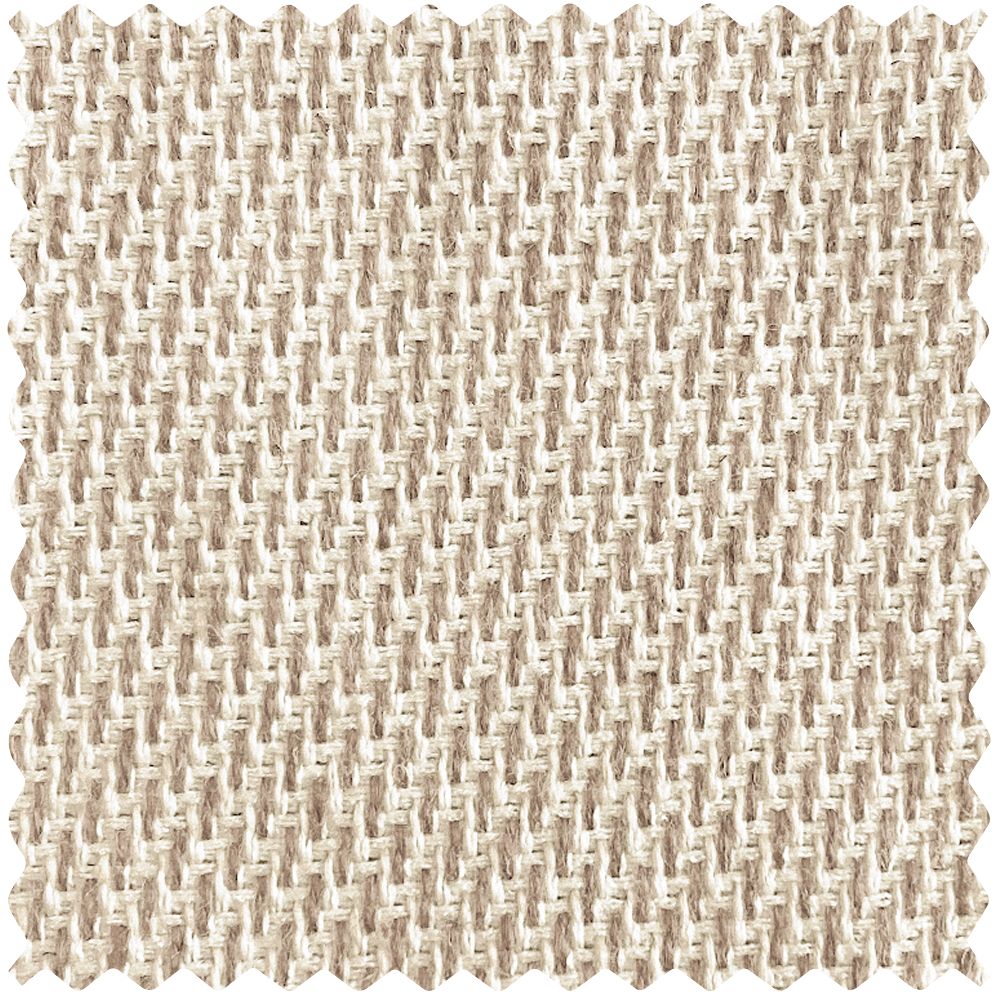 Milo Two-toned Textured Linen Custom Curtains