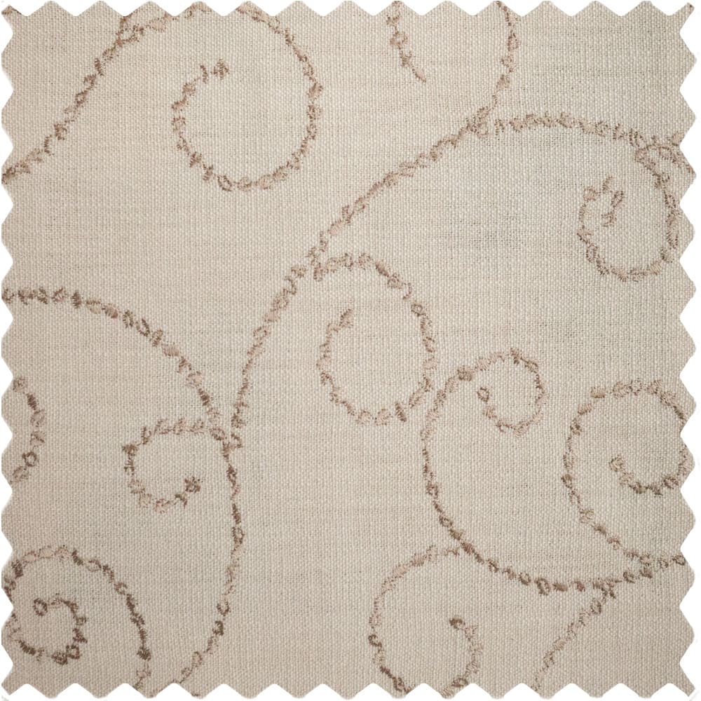 Minta Artistic Branches Embroidered Curtains
